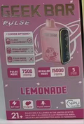 Lemonade Geek Bar Pulse 7.5K/15K
