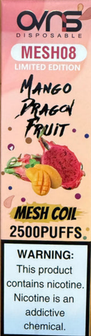Mango Dragon Fruit 1x8ml 2500 puffs OVNS Limited Edition
