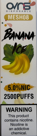 Banana Ice 1x8ml 2500 puffs OVNS