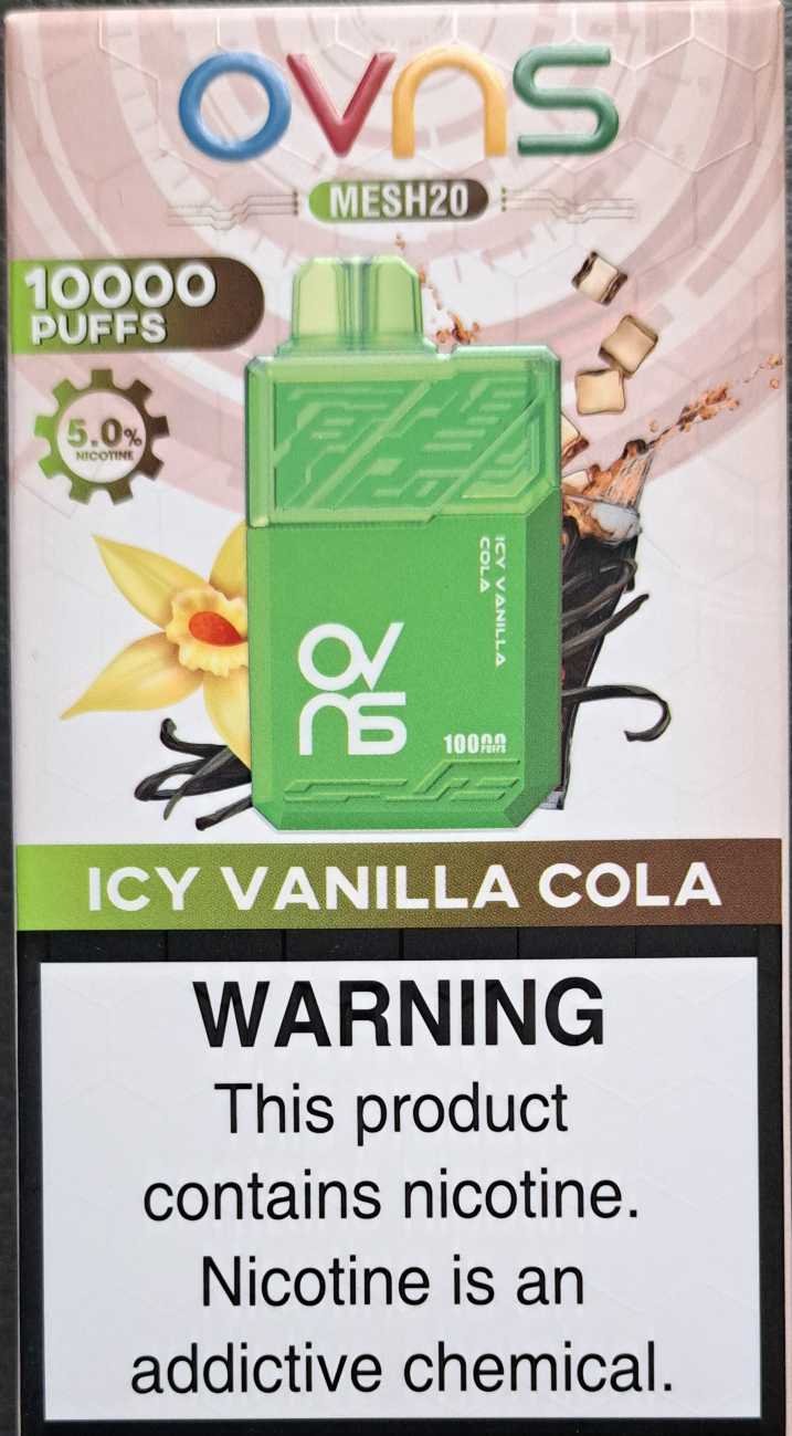 Icy Vanilla Cola OVNS 10K Mesh20  Limit Edition