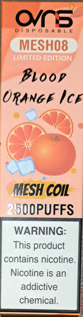 Blood Orange Ice 1x8ml 2500 puffs OVNS