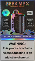 Blackberry B-Pop Geek Max 1x18mlx30K