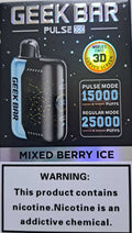 Mixed Berry Ice Geek Bar Pulse X 25K