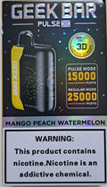 Mango Peach Watermelon Geek Bar Pulse X 25K