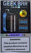 Blueberry Ice Geek Bar Pulse X 25K