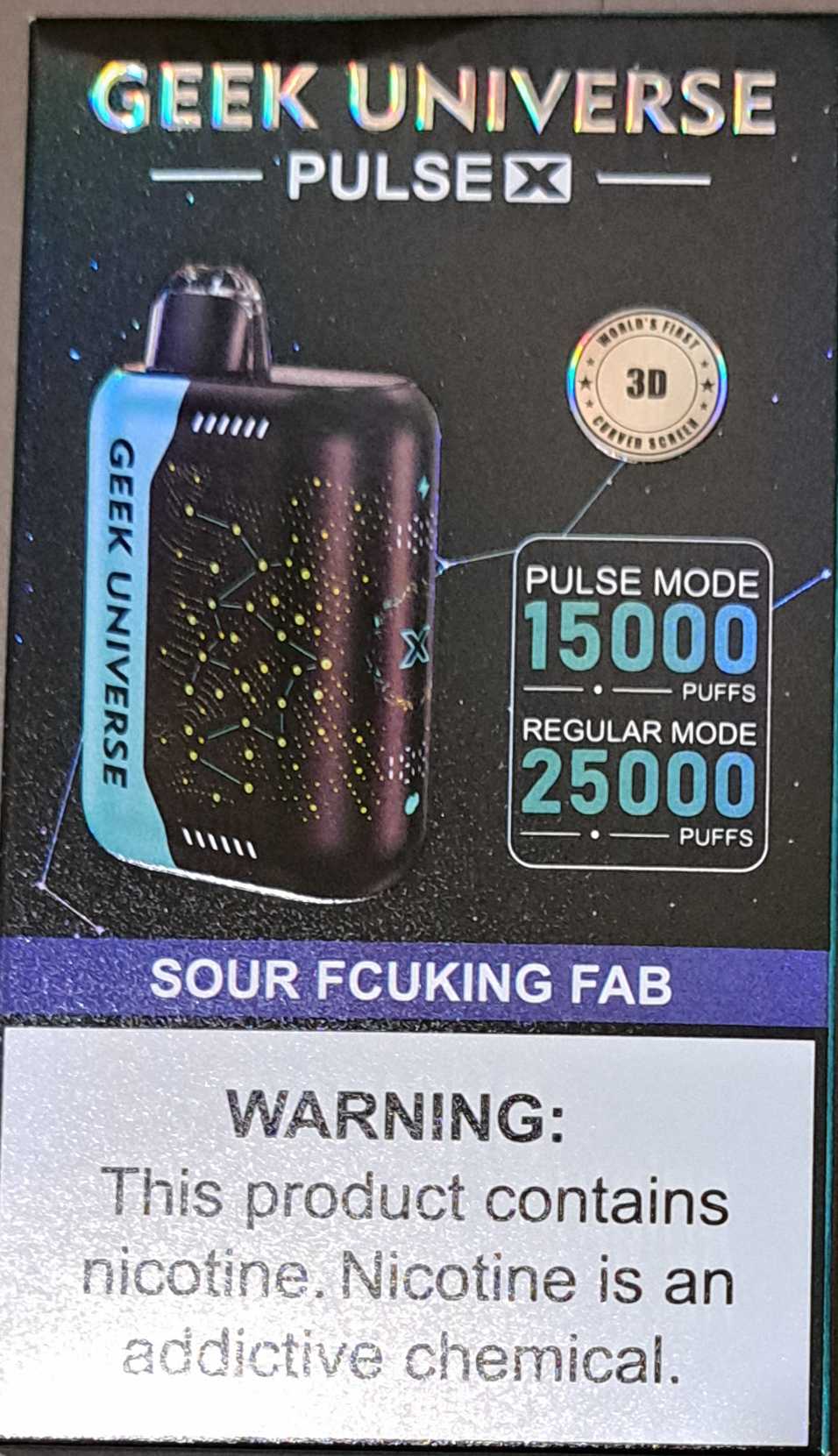 Sour Fucking Fab Geek Universe Pulse X 15K/25K