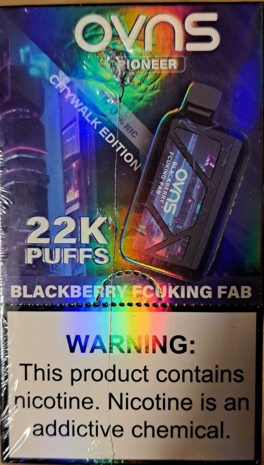 Blackberry Fucking Fab 22K OVNS Pioneer