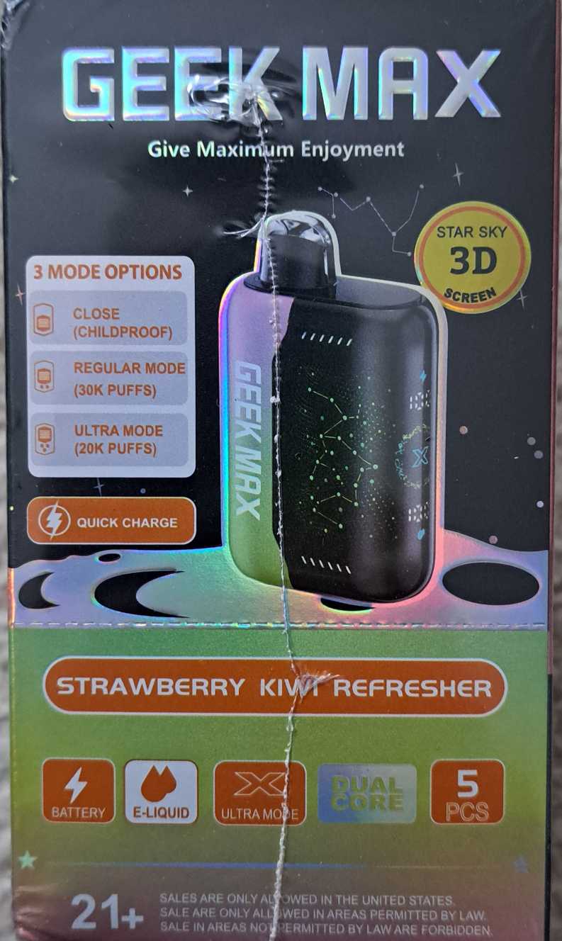 Strawberry Kiwi Refresher Geek Max 1x18mlx30K