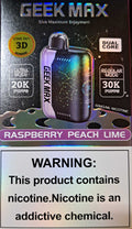 Raspberry Peach Lime Geek Max 1x18mlx30K