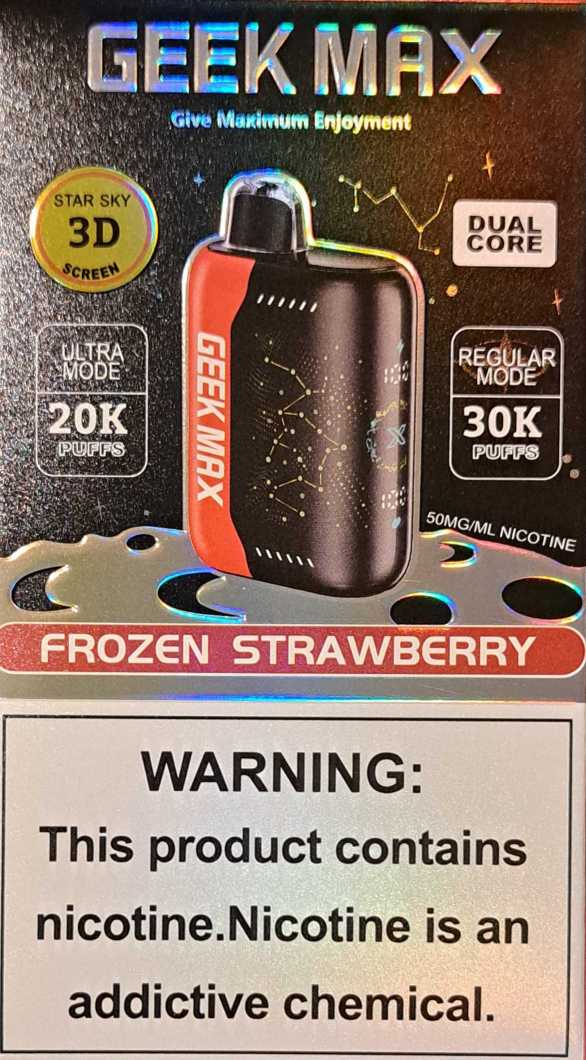 Frozen Strawberry Geek Max 1x18mlx30K